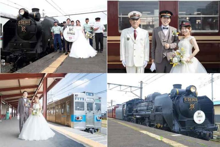 Nikah dengan Konsep Kereta di Jepang? Chichibu Railway Siapkan Lokomotif Uap Retro