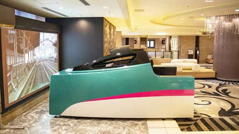 Simulator Shinkansen E5 Hadir di Hotel, Untuk Mencobanya Pengunjung Bisa Menginap atau Makan Siang