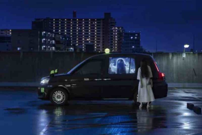Sambut Halloween Day, Taksi Sadako Hadir di Tokyo, Tawarkan ‘Mimpi Buruk’ Bagi Penumpang