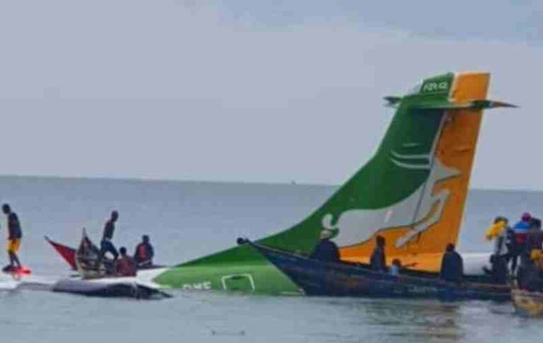 Pesawat ATR-42 Precision Air Jatuh ke Danau di Tanzania dan Tewaskan 19 Penumpang, Ini Penyebabnya