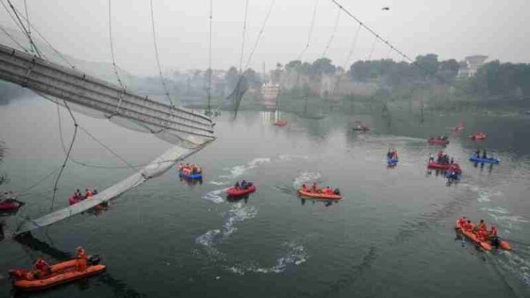 Ini Spesifikasi Jembatan Runtuh Peninggalan Inggris di India yang Tewaskan Ratusan Orang
