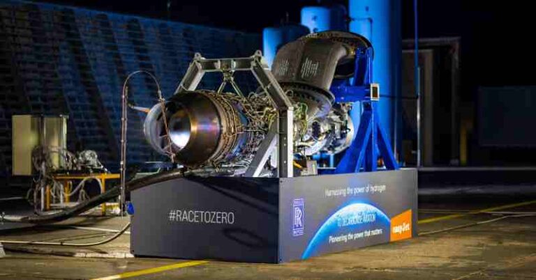 Gandeng easyJet, Rolls-Royce Sukses Uji Coba Mesin Pesawat Bertenaga Hidrogen