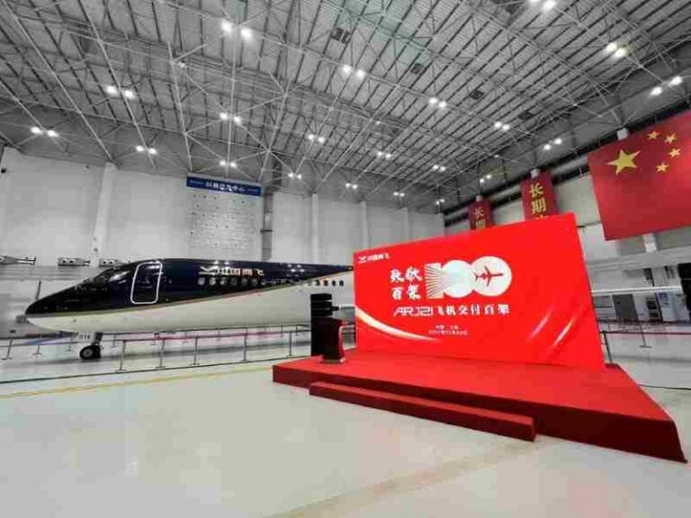 COMAC Umumkan Pengiriman Unit Ke-100 ARJ21