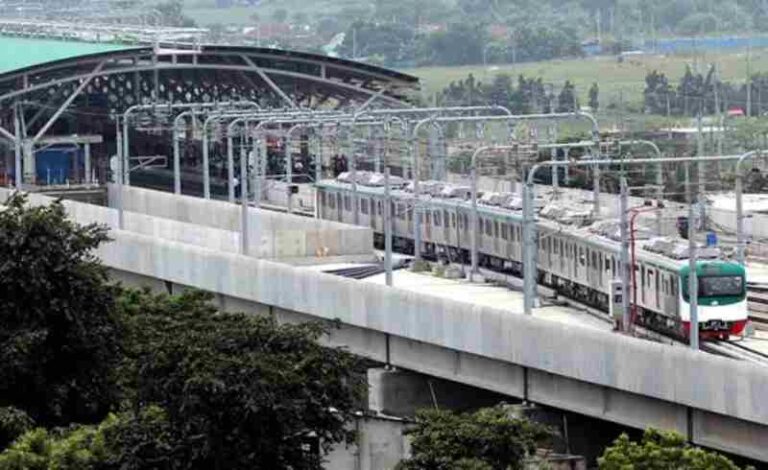 Didanai Pinjaman dari Jepang, Bangladesh Kini Punya Jalur Kereta Metro