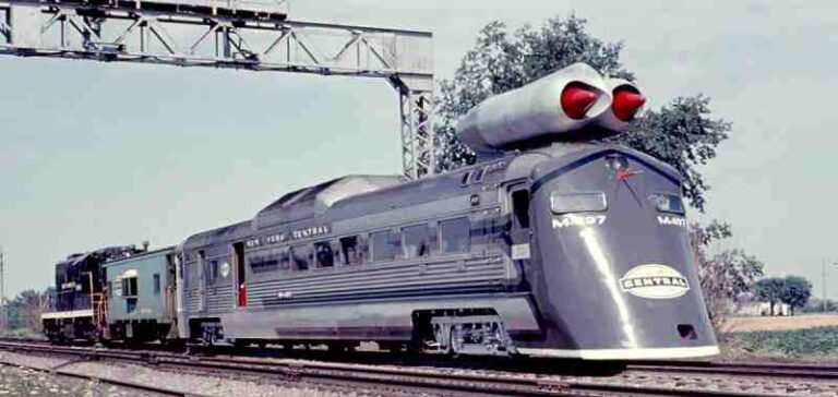 M-497 Black Beetle – Pemegang Rekor Kereta Tercepat di AS, Ditenagai Dua Mesin Turbojet