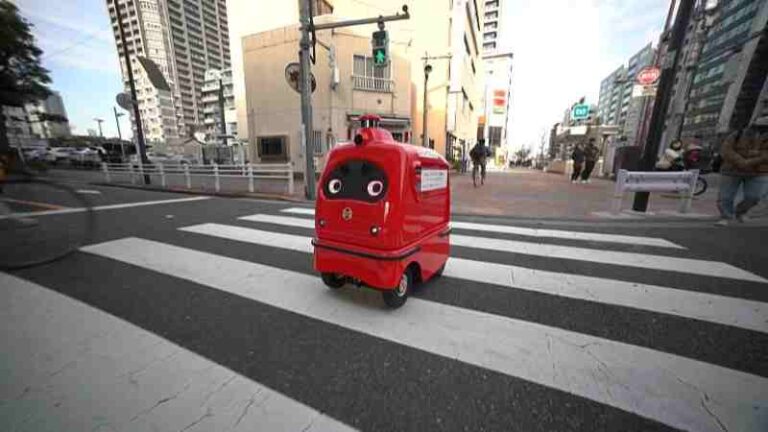 Kekurangan Tenaga Kerja, Jepang Izinkan Jasa Pengiriman Barang/Makanan dengan Self Driving Delivery Robots