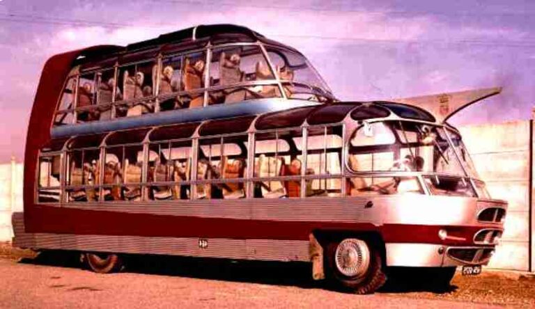 Citroën U55 Cityrama Currus – Bus Wisata Kota dengan Desain “Rumah Kaca”
