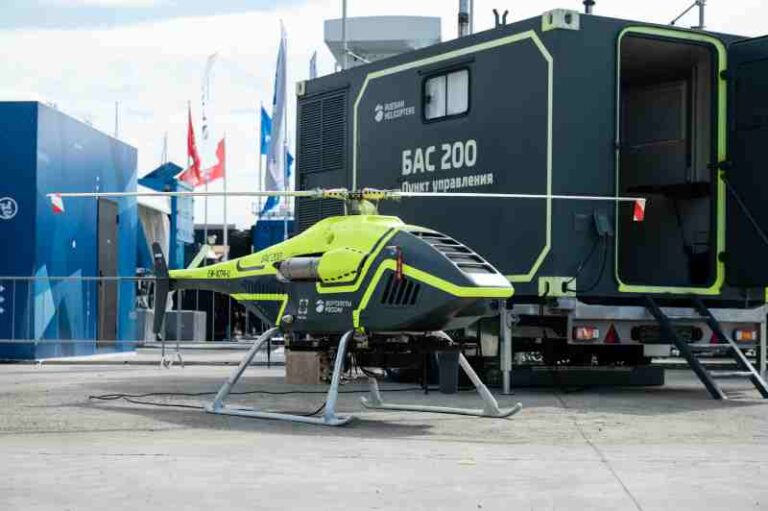 Rusia Tampilkan Drone Copter Kargo BAS-200, Punya Payload 50 Kg dan Terbang Hingga 80 Km