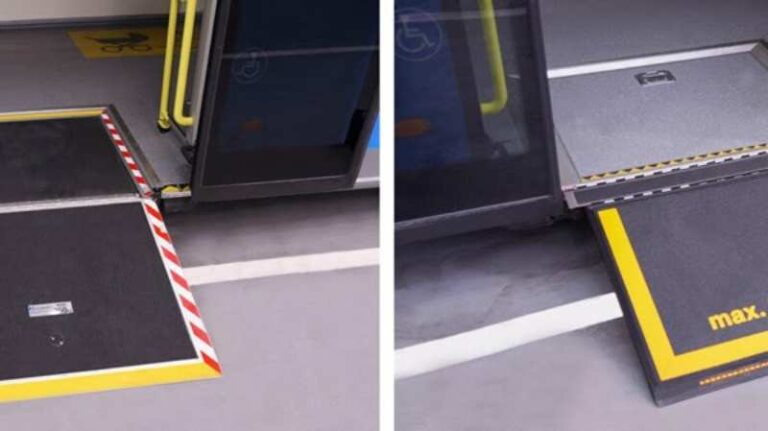 HTG Luncurkan Sistem Ramp Hybrid yang Memudahkan Penyandang Disabilitas Naik Bus