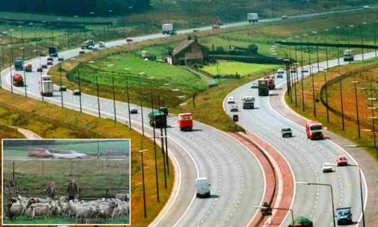 Stott Hall Farm – Inilah Rumah di Tengah Jalan Tol yang ‘Anti’ Dipindahkan