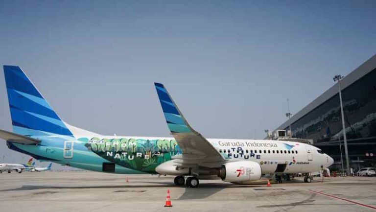 Garuda Indonesia Operasikan Penerbangan Komersial dengan Pesawat Berbahan Bakar Bioavtur