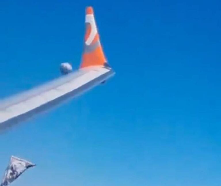 [Video] Balon Udara Terbang Hanya Beberapa Meter dari Mesin Boeing 737 MAX 8 di Brasil