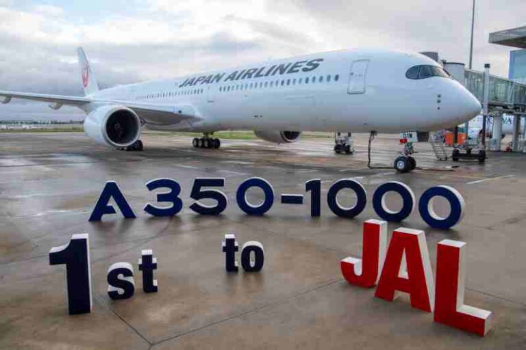 Dalam Konfigurasi Empat Kelas, Japan Airlines Terima Unit Perdana Airbus A350-1000