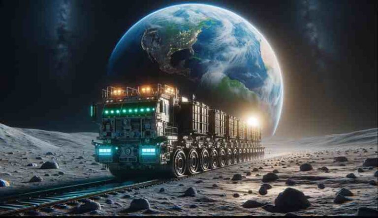 Northrop Grumman Raih Kontrak Pembangunan Jalur Kereta di Bulan