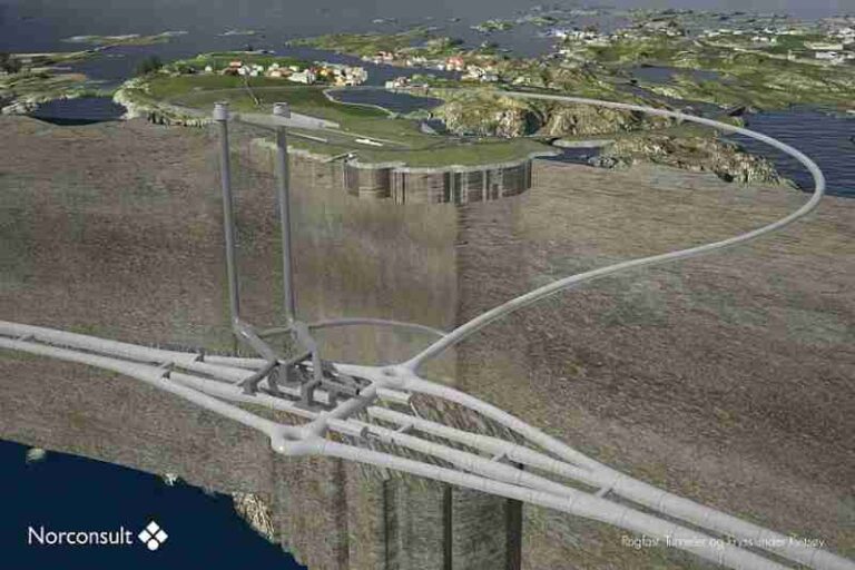 Gantikan Jalur Feri, Norwegia Bangun Terowongan Bawah Laut Terpanjang dan Terdalam di Dunia