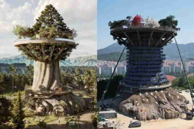Landmark Menara Observasi “Big Tree” di Kota Changwon (Korea Selatan) Menuai Kecaman Publik