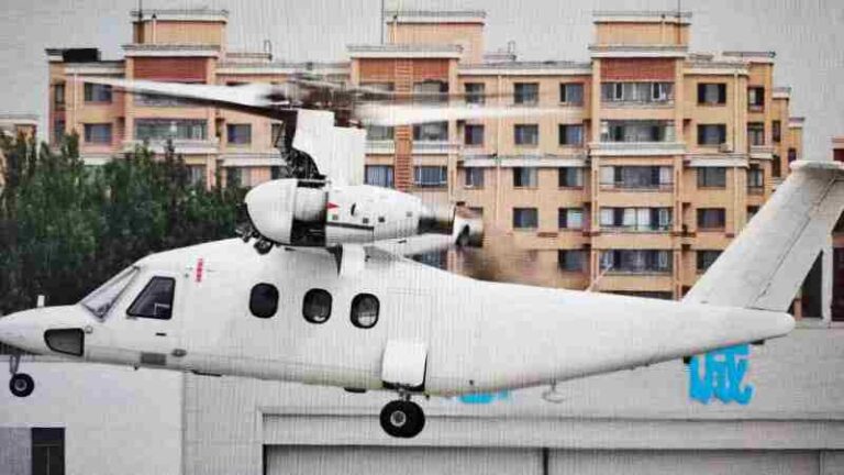 Cina Uji Terbang Perdana Pesawat Tiltrotor Berawak, Desain Mirip Leonardo AW609
