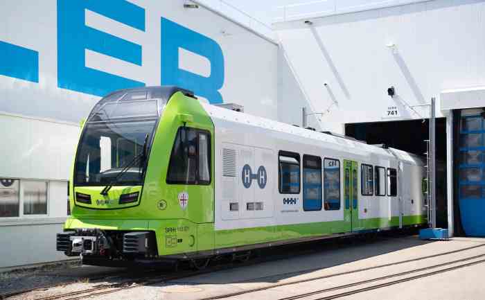 Revolusi Hijau, Kereta Hidrogen ‘Narrow-Gauge’ Pertama di Dunia Resmi Diperkenalkan