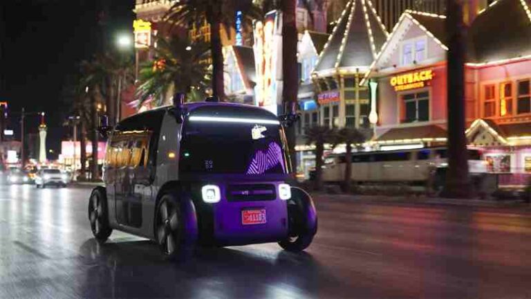 Tanpa Sopir dan Kemudi, Robotaxi Amazon Zoox Resmi Beroperasi Gratis di Las Vegas