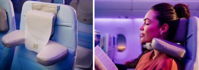 Emirates Tingkatkan Kenyamanan Economy Class dengan U-Dream Headrest, Inovasi Sandaran Kepala Pertama di Dunia