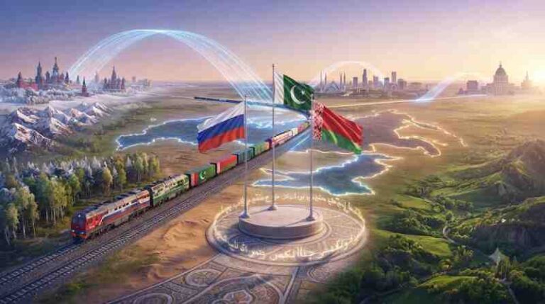 Pakistan, Rusia, dan Belarus Resmi Uji Coba Jalur Kereta Api Logistik Minsk-Karachi