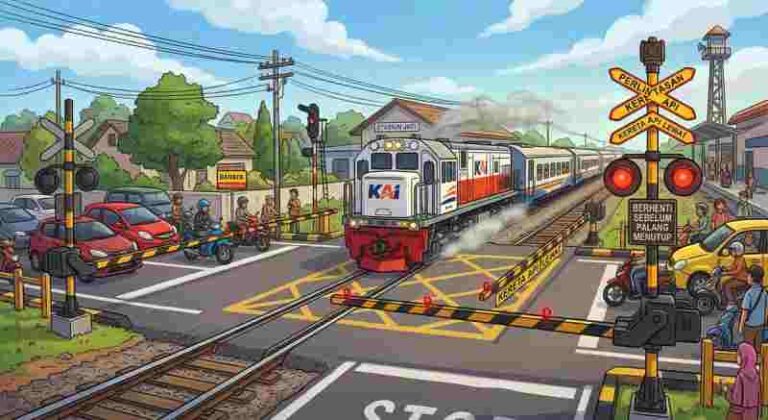 Kendaraan Ini Termasuk Prioritas Tapi Tetap Dahulukan Perjalanan Kereta Api, Apa Saja?