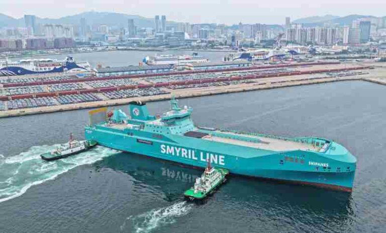 SKIPANES: Kapal Ro-Ro Ramah Lingkungan Resmi Beroperasi untuk Rute Ekstrem Atlantik Utara